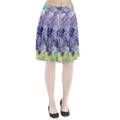 Original Abstract Art Pleated Skirt by scharamo