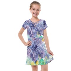 Original Abstract Art Kids  Cross Web Dress by scharamo