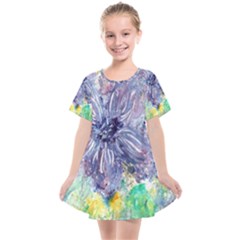 Original Abstract Art Kids  Smock Dress by scharamo