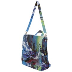 Original Abstract Art Crossbody Backpack by scharamo