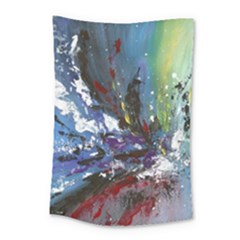 Original Abstract Art Small Tapestry