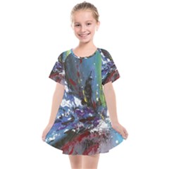 Original Abstract Art Kids  Smock Dress by scharamo