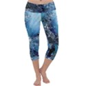 Original Abstract Art Capri Yoga Leggings View1