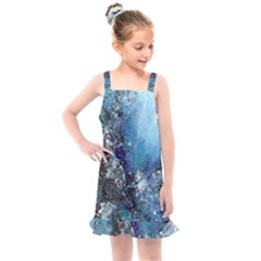 Original Abstract Art Kids  Overall Dress by scharamo