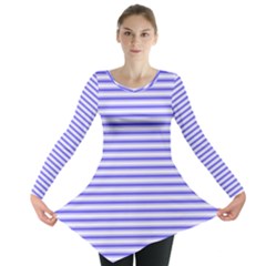 Striped Long Sleeve Tunic  by scharamo