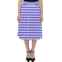 Striped Classic Midi Skirt