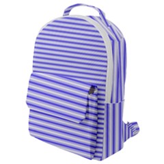 Striped Flap Pocket Backpack (small) by scharamo