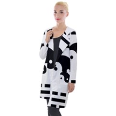 Bagua Yin Yang Yang Yin Chinese Hooded Pocket Cardigan by Pakrebo