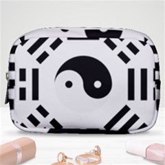 Bagua Yin Yang Yang Yin Chinese Make Up Pouch (small) by Pakrebo