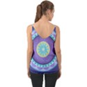 Mandala Circles Meditation Chiffon Cami View2