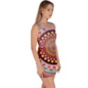 Mandala Zentangle Floral Round Bodycon Dress View3