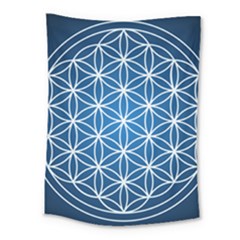 Mandala Flower Of Life Medium Tapestry by Pakrebo