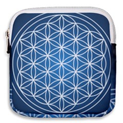 Mandala Flower Of Life Mini Square Pouch by Pakrebo