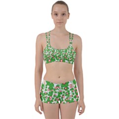 Flowering Vine Vine Ivy Flowers Perfect Fit Gym Set by Pakrebo