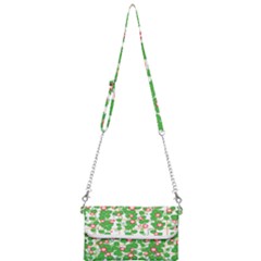 Flowering Vine Vine Ivy Flowers Mini Crossbody Handbag by Pakrebo