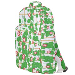 Flowering Vine Vine Ivy Flowers Double Compartment Backpack by Pakrebo