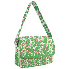 Flowering Vine Vine Ivy Flowers Courier Bag by Pakrebo