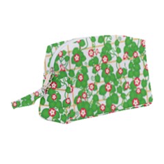 Flowering Vine Vine Ivy Flowers Wristlet Pouch Bag (medium) by Pakrebo