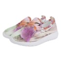 Iris Digital Painting Flower Pastel Women s Slip On Sneakers View2