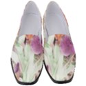 Iris Digital Painting Flower Pastel Women s Classic Loafer Heels View1