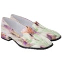 Iris Digital Painting Flower Pastel Women s Classic Loafer Heels View3