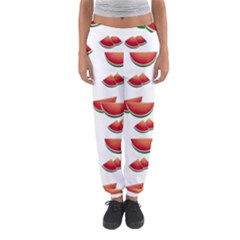 Summer Watermelon Pattern Women s Jogger Sweatpants by Pakrebo