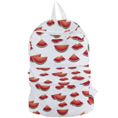 Summer Watermelon Pattern Foldable Lightweight Backpack by Pakrebo