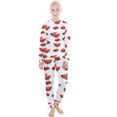 Summer Watermelon Pattern Women s Lounge Set