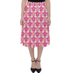 Sakura Flower Pattern Classic Midi Skirt by Pakrebo