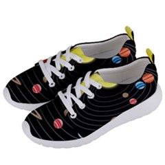 Solar System Planets Sun Space Women s Lightweight Sports Shoes by Pakrebo