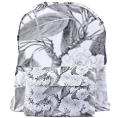 Vintage Cherry Blossom Flowers Giant Full Print Backpack by Pakrebo