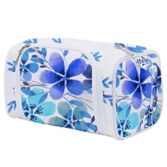 Watercolour Flowers Watercolor Toiletries Pouch