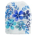 Watercolour Flowers Watercolor Drawstring Pouch (XXXL) View1