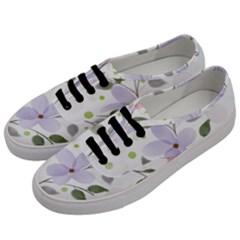 Spring Watercolour Flowers Men s Classic Low Top Sneakers by Pakrebo