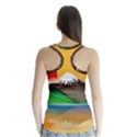 Mount Fuji Japan Lake Sun Sunset Racer Back Sports Top View2