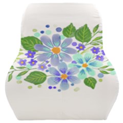 Watercolour Flowers Bouquet Spring Car Seat Back Cushion  by Pakrebo