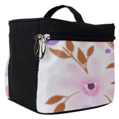 Flowers Watercolor Make Up Travel Bag (small)