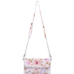 Flowers Watercolor Mini Crossbody Handbag by Pakrebo