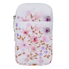 Flowers Watercolor Waist Pouch (large)