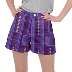 Background Non Seamless Pattern Ripstop Shorts by Pakrebo