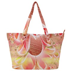 Background Floral Pattern Structure Full Print Shoulder Bag by Pakrebo