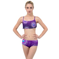 Non Seamless Pattern Background Layered Top Bikini Set by Pakrebo