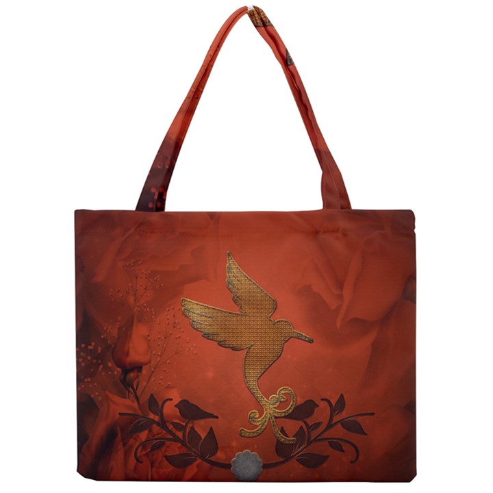 Elegant Decorative Bird Mini Tote Bag