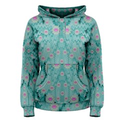 Lotus  Bloom Lagoon Of Soft Warm Clear Peaceful Water Women s Pullover Hoodie