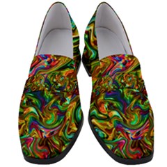 G 1 Women s Chunky Heel Loafers by ArtworkByPatrick