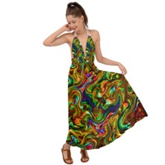 G 1 Backless Maxi Beach Dress