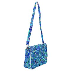 G 6 Shoulder Bag With Back Zipper by ArtworkByPatrick