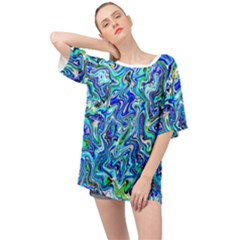 G 6 Oversized Chiffon Top