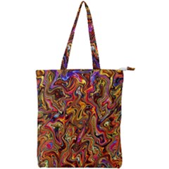 G 7 Double Zip Up Tote Bag