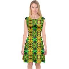 G 8 Capsleeve Midi Dress by ArtworkByPatrick